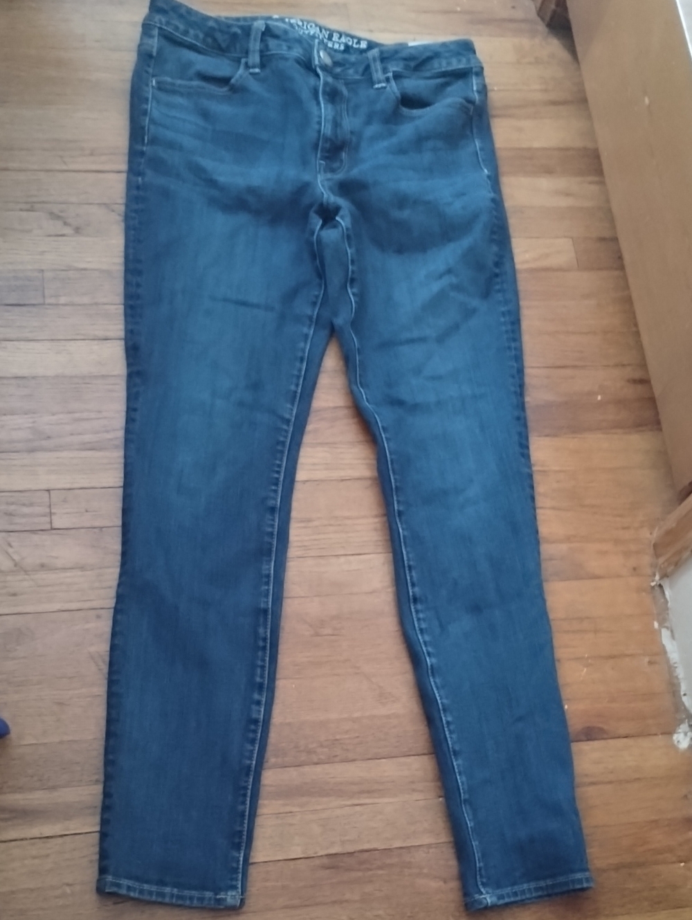 American Eagle Outfitters Dark Blue Skinny Jeans